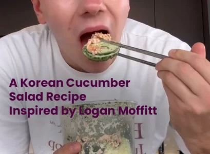 A Korean Cucumber Salad Recipe Inspired by Logan Moffitt